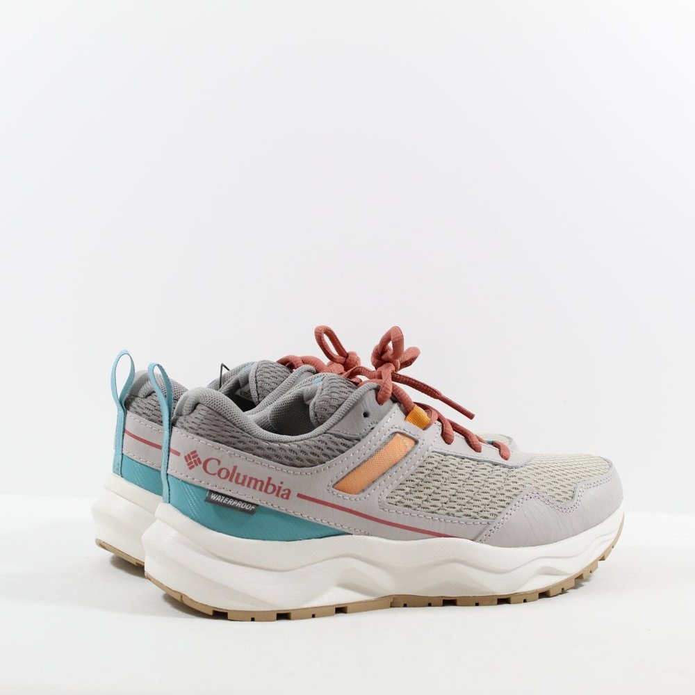Columbia Women's Plateau Waterproof Shoe - Light Gray 7.5M - Picture 2 of 6